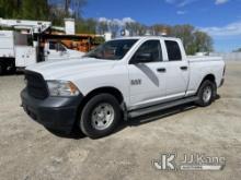 2017 RAM 1500 4x4 Extended-Cab Pickup Truck Runs & Moves) (Engine Tick, Check Engine Light On, Rust 