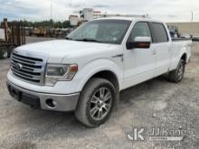 2014 Ford F150 Lariat 4x4 Crew-Cab Pickup Truck Runs & Moves, Body & Rust Damage, Seller States: Bad