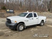 2013 RAM 1500 4x4 Extended-Cab Pickup Truck Runs & Moves) (Body & Rust Damage