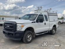 2015 Ford F250 4x4 Extended-Cab Pickup Truck Runs & Moves, Body & Rust Damage