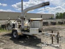 2014 Morbark M12D Chipper (12in Drum) No Title) (Not Running, Condition Unknown, Bad Brakes, Body & 