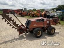 (Charlotte, MI) 1993 Ditch Witch 400SX Walk Beside Articulating Combo Trencher/Vibratory Cable Plow