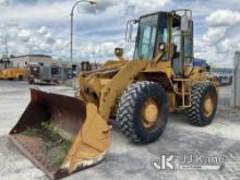 (Rome, NY) 1997 Fiat-Hitachi R100-2T Articulating Wheel Loader Not Running, Condition Unknown, Rust