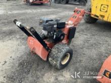 2010 Ditch Witch 100SX Walk-Behind Rubber Tired Cable Plow Runs & Moves