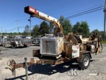 2014 Morbark M12D Chipper (12in Drum) No Title) (Not Running, Condition Unknown, Body & Rust Damage,