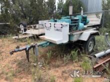 1972 Onan 12.ODJC-3CR/9923T Generator, Trailer Mounted No Title) (No Key, Condition Unknown
