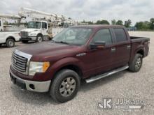 2010 Ford F150 4x4 Crew-Cab Pickup Truck Runs & Moves) (Red Tagged: No Brakes, Electrical Issue, Das