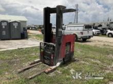2015 Raymond 750-R45TT Stand-Up Forklift Not Running, Condition Unknown) (Seller States; does not ru