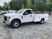 2019 Ford F350 Service Truck Runs & Moves) (Jump To Start