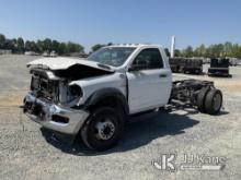 2021 RAM 5500 4x4 Cab & Chassis Wrecked, Not Running, Condition Unknown