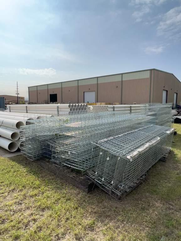 APPROX (100) ASSTD SIZE X 10’L CABLE TRAYS