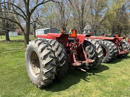 INTERNATIONAL FARMALL 856 TRACTOR, 3PT, NO TOP LINK, 540 & 1000 PTO, DIESEL, 2-REMOTES, 18.4-38 REAR