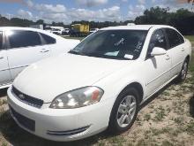 7-06230 (Cars-Sedan 4D)  Seller: Florida State D.O.T. 2008 CHEV IMPALA