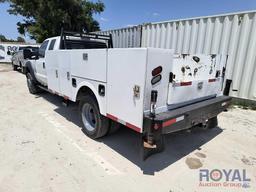 2015 Ford F450 4x4 Extended Cab Xervice Truck