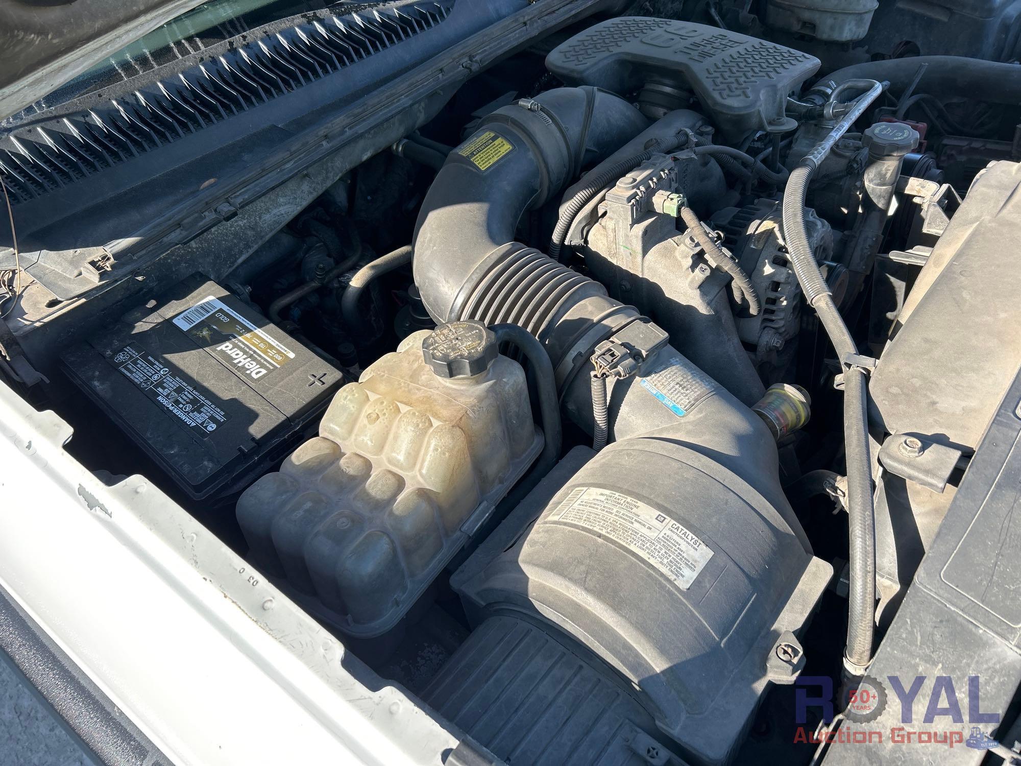 2006 Chevrolet Silverado 4x4 Crew Cab Service Truck