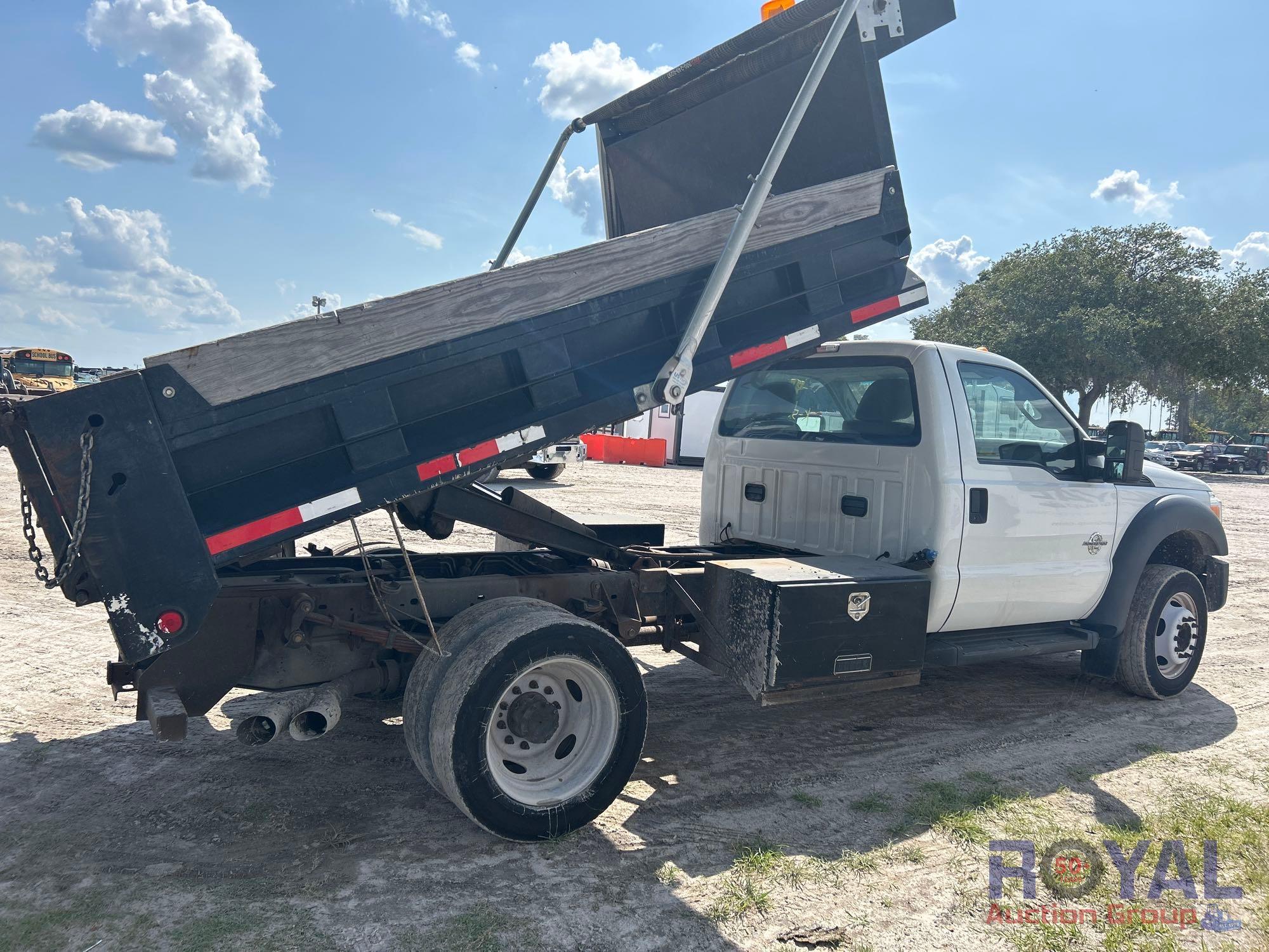 2013 Ford F550 Dump Truck