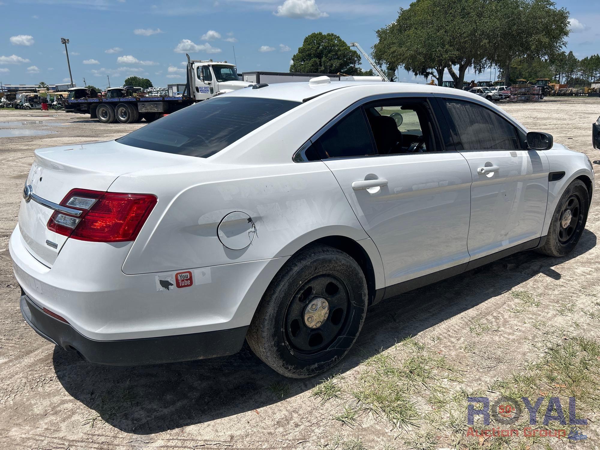 2014 Ford Taurus Police Cruiser