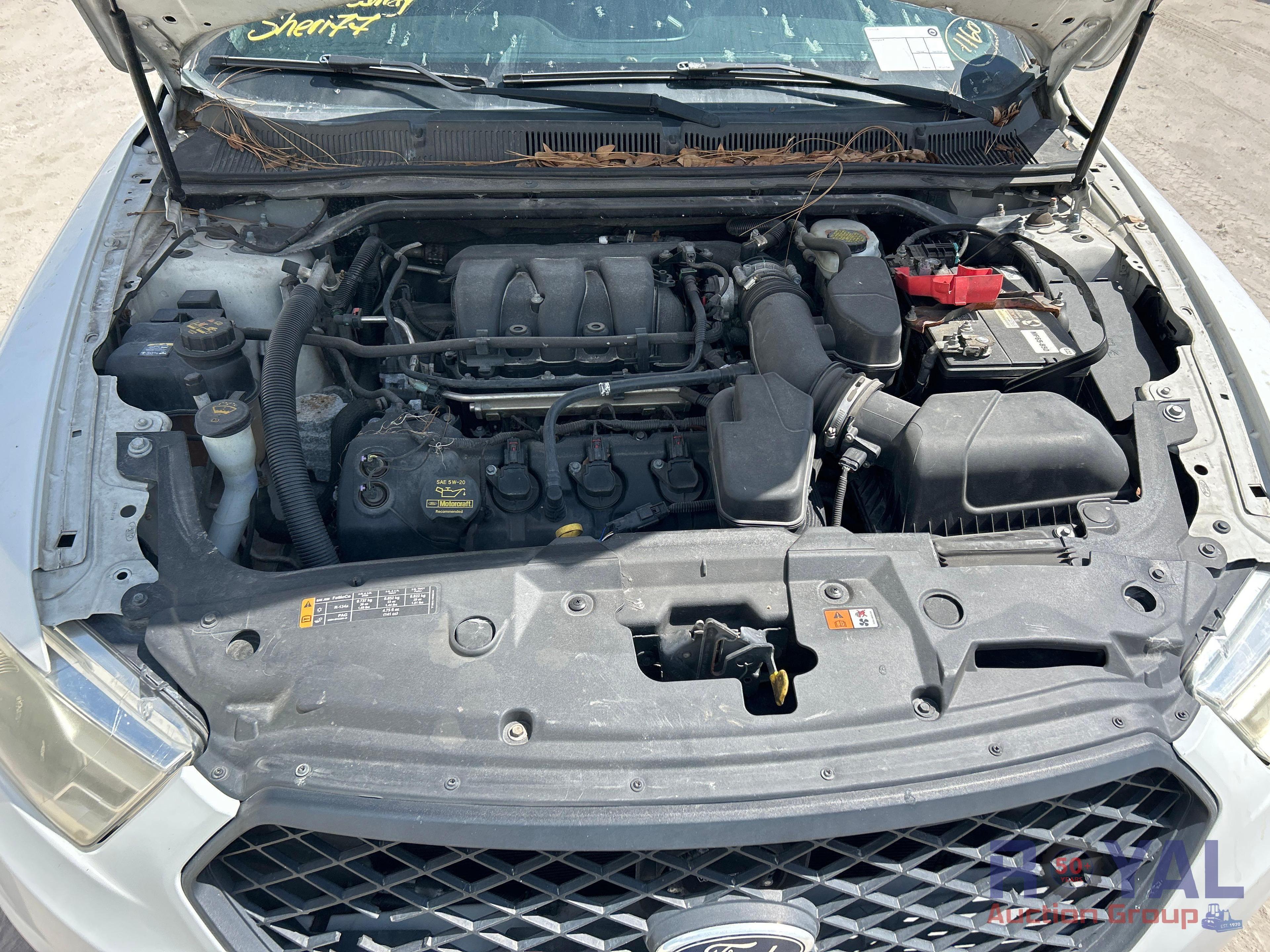 2013 Ford Taurus Police Cruiser