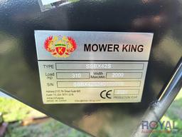 2024 Mower King SSBX42S 42in Skid Steer Chipper Attachment
