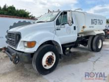 2001 Ford F750 2,200 Gallon Water Truck