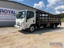 2017 Isuzu NRR Flatbed Stake Truck