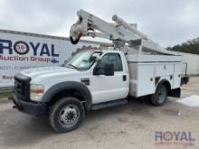 2008 Ford F550 4x4 Altec AT37-G 37FT Bucket Truck