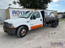2003 Ford F-350 Flatbed Truck