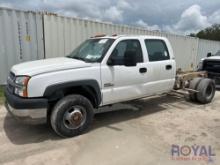 2003 Chevrolet Silverado 4x4 Cab and Chassis Truck