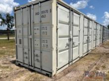 One Run 40 Ft 10 Door Shipping Container