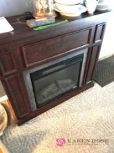 Granville electric fireplace with remote