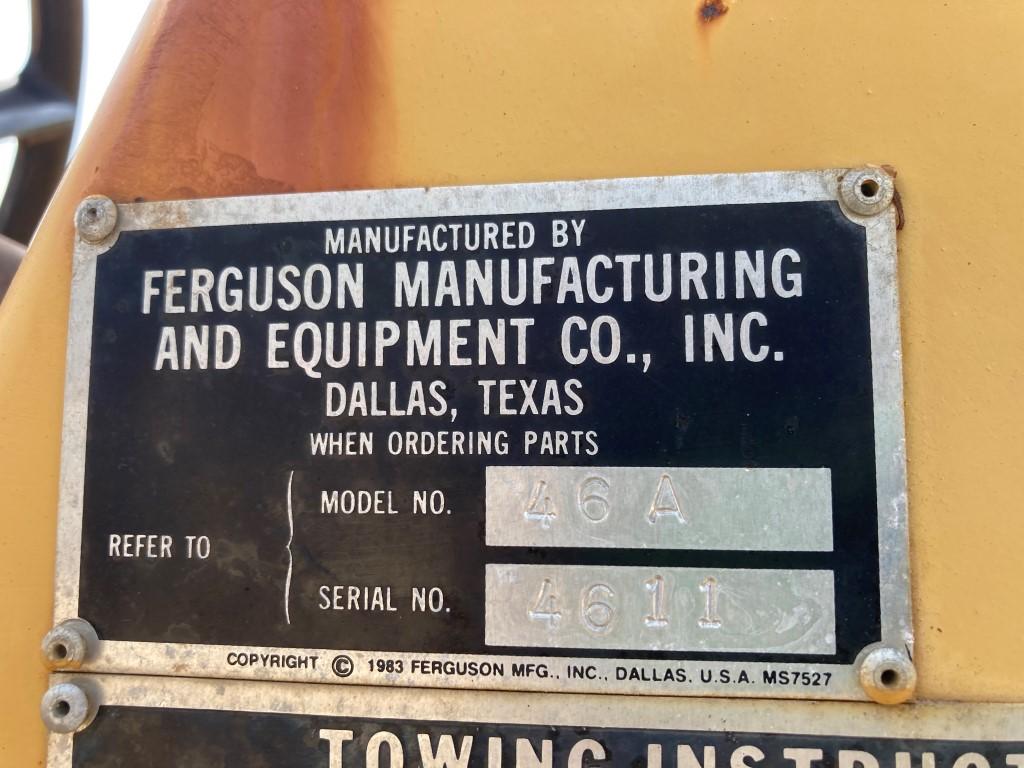 Ferguson 46A Asphalt roller