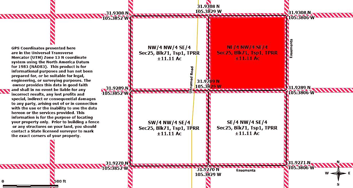 Texas Land Fantastic 11 Acre Hudspeth County Property! Easement via Dirt Road! Low Monthly Payments!