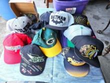 lot of 12 hats