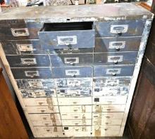 33 drawer Parts cabinet