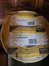 3 new rolls of copper Building wire