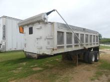 1996 22.5' Dump Trailer, s/n Not Legible (No Title - Bill of Sale Only): T/