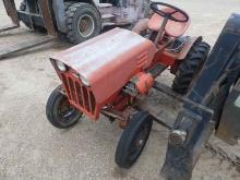 Powerking Economy Tractor, s/n 36012 (Salvage): 2wd, Kohler Gas Eng., Turns