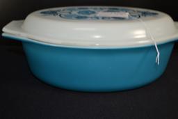 Pyrex New Horizon No. 045 Casserole w/Lid; Mfg. 1969-1972