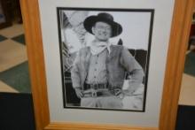 John Wayne Picture In Frame