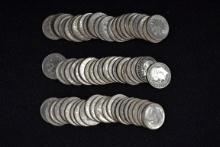 Group of 65 - Roosevelt Silver Dimes