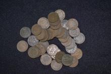 Group of 40 Indian Head Pennies