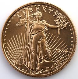 1/10TH OZ GOLD AMERICAN EAGLE COIN