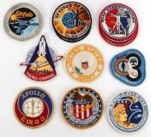 LOT OF 11 US NASA APOLLO MISSION & SKYLAB PATCHES