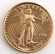 1999 1/10TH OZ GOLD AMERICAN EAGLE COIN