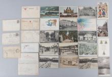 WWI 26 PIECES OF SOLDIERS MAIL CENSORED POSTCARDS