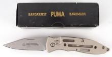 STAINLESS STEEL PUMA BOOSTER CLIP POINT AUTO KNIFE