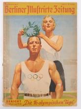 GERMAN THIRD REICH BIZ 1936 OLYMPICS COVER STORY