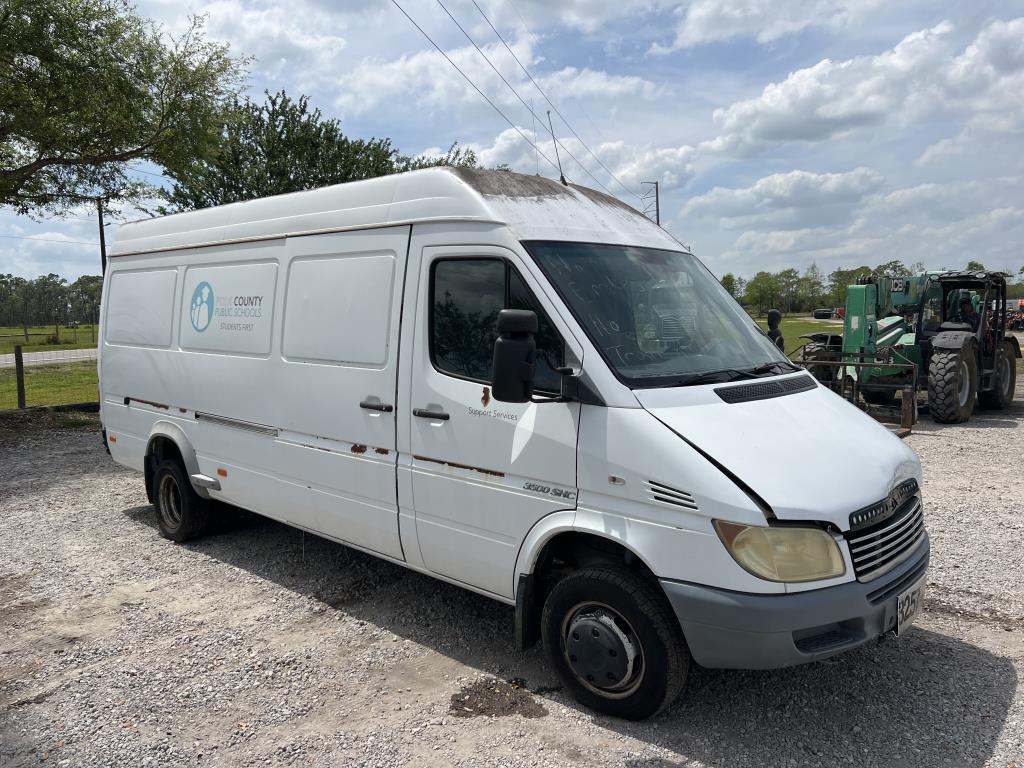 2004 Freightliner 3500 Diesel Sprinter Van W/t W/k