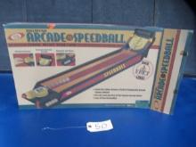 ARCADE SPEEDBALL IN ORIGINAL BOX  23 X 4