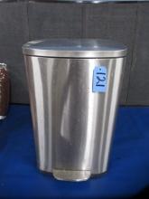 STAINLESS TRASH CAN